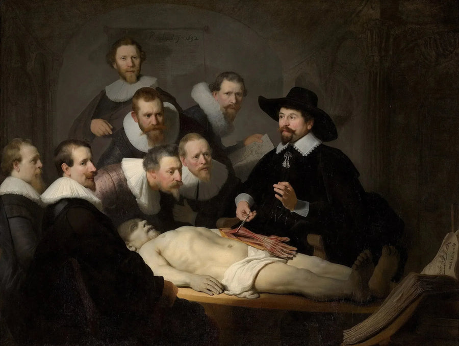 Tohtori Tulppan anatomian oppitunti - Rembrandt