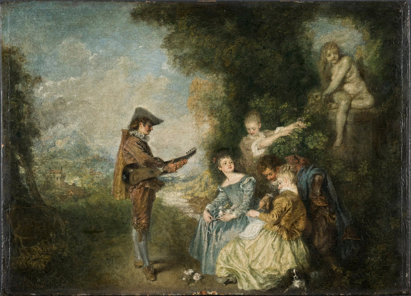Rakkauden oppitunti - Antoine Watteau