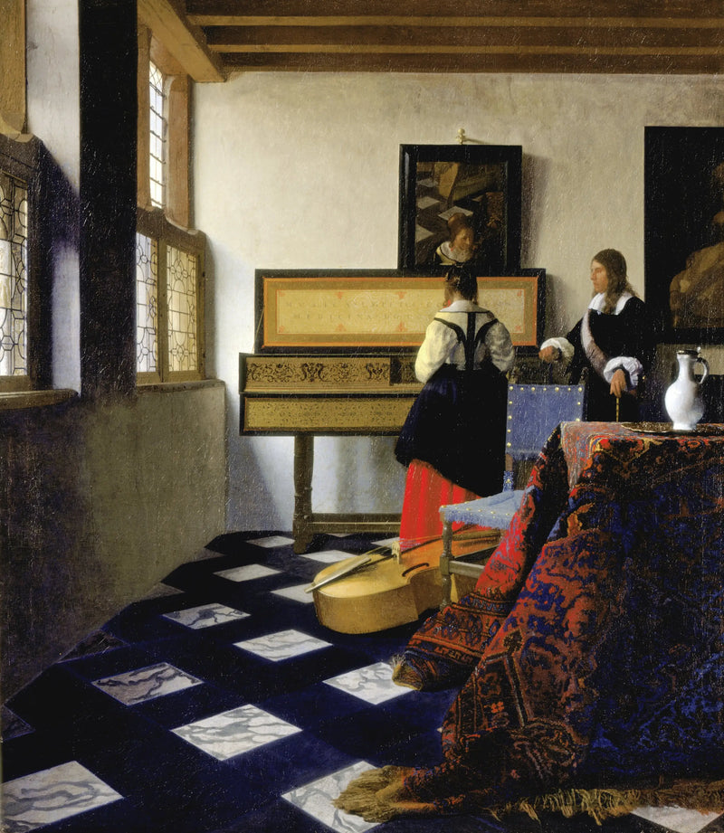Musiikkitunti - Johannes Vermeer