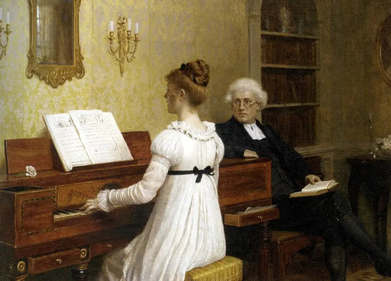 Pianotunti - Edmund Blair Leighton