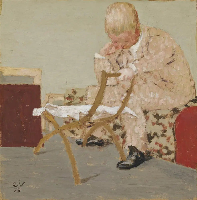 Lehtien lukeminen - Édouard Vuillard