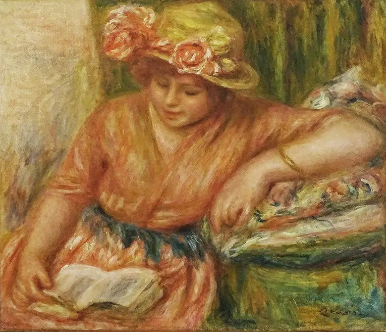 Lukeminen - Pierre-Auguste Renoir