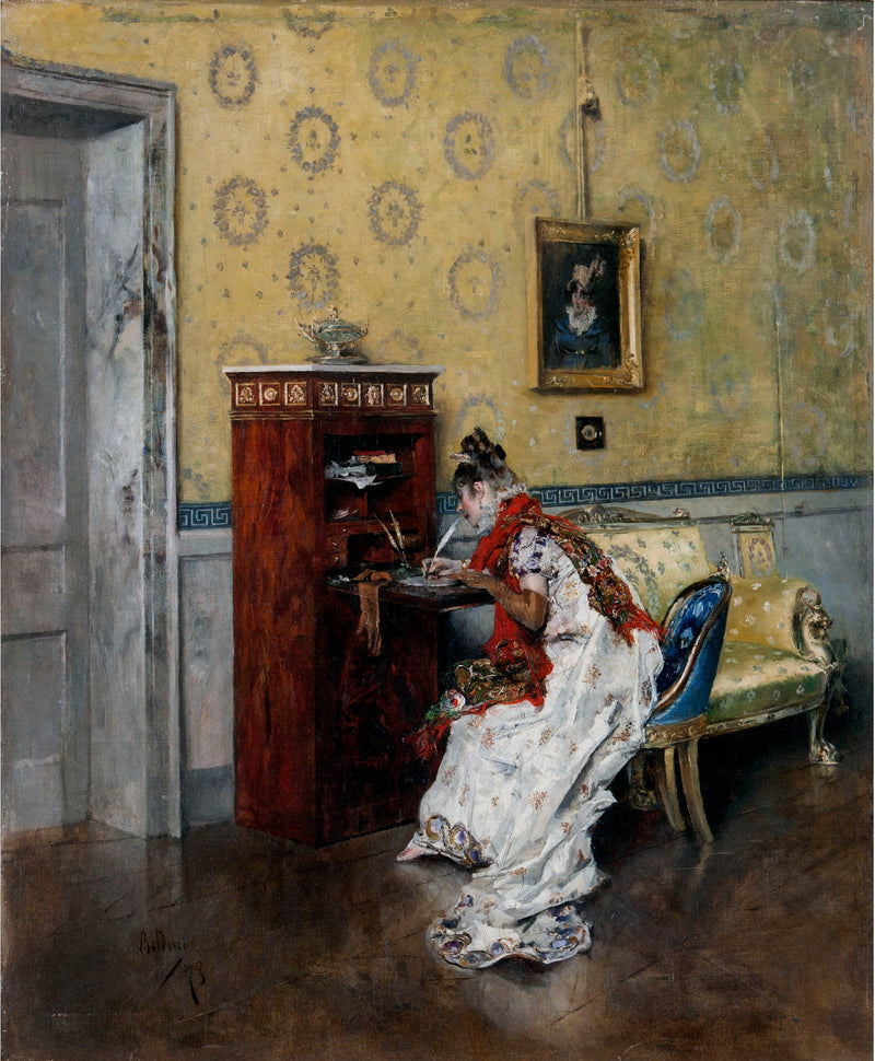 Kirje - Giovanni Boldini
