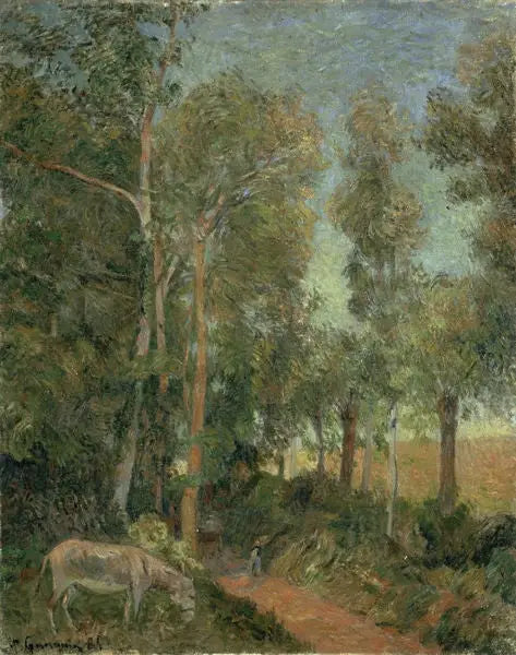 Metsän reuna (III) - Paul Gauguin