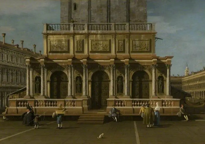 La Loggetta, Venetsia - Canaletto