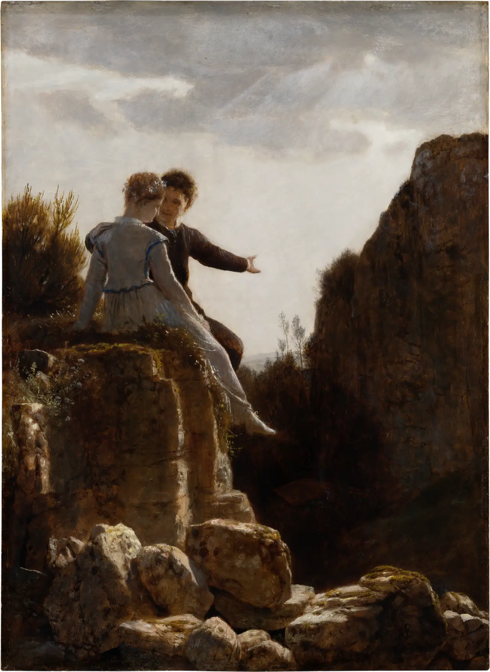 La lune de miel - Arnold Böcklin - Alpha Reproduction