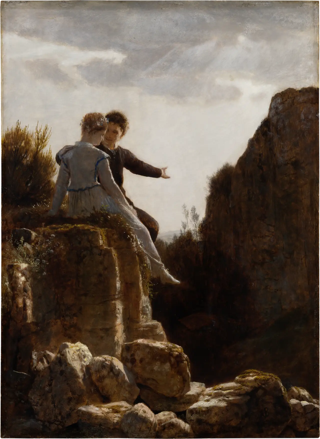 La lune de miel - Arnold Böcklin - Alpha Reproduction