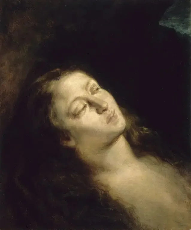 Madelaine autiomaassa - Eugène Delacroix