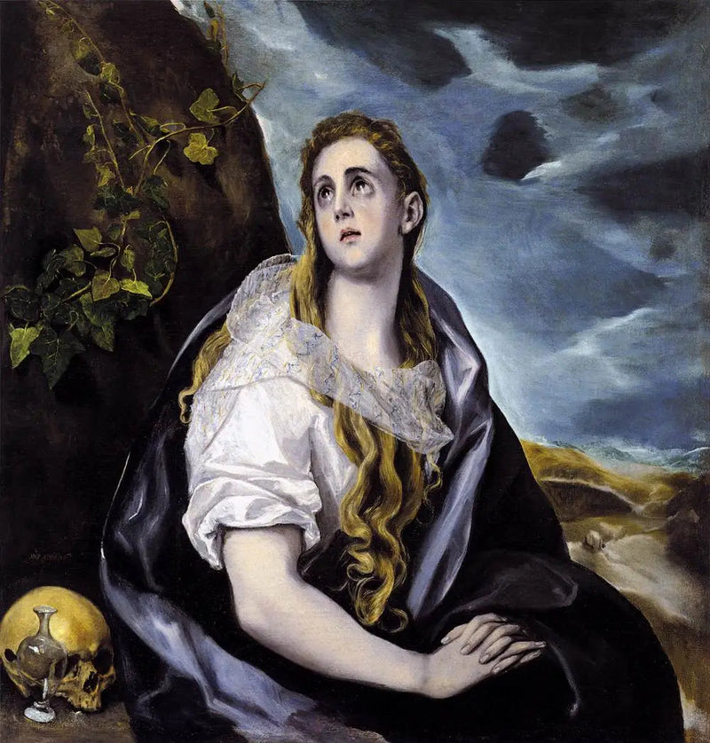 The Repentant Magdalene - El Greco