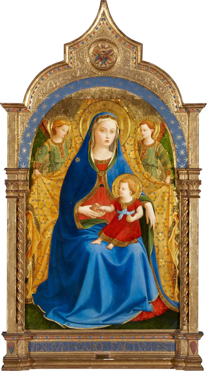 La Madone à la Grenade - Fra Angelico