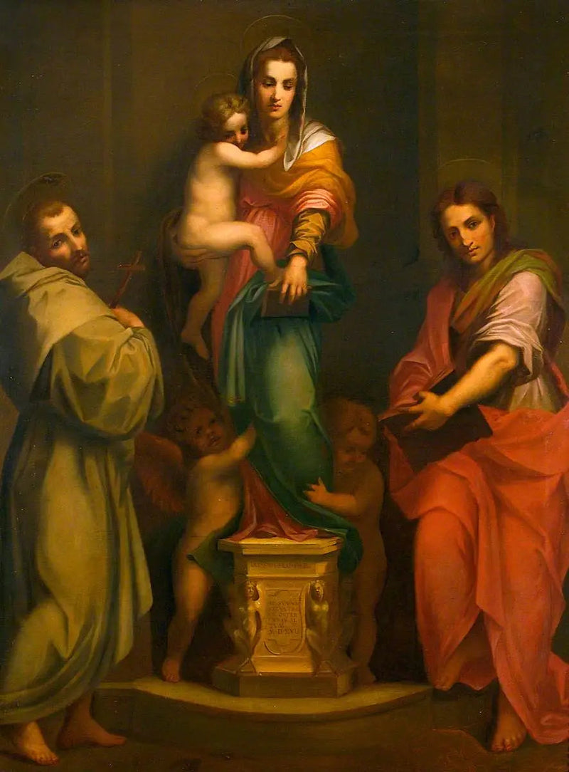 La Madone des Harpies - Andrea del Sarto