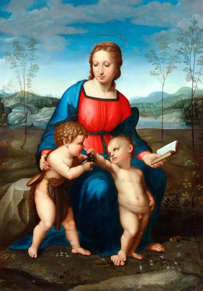 Kardinaalin Madonna - Raphael Sanzio