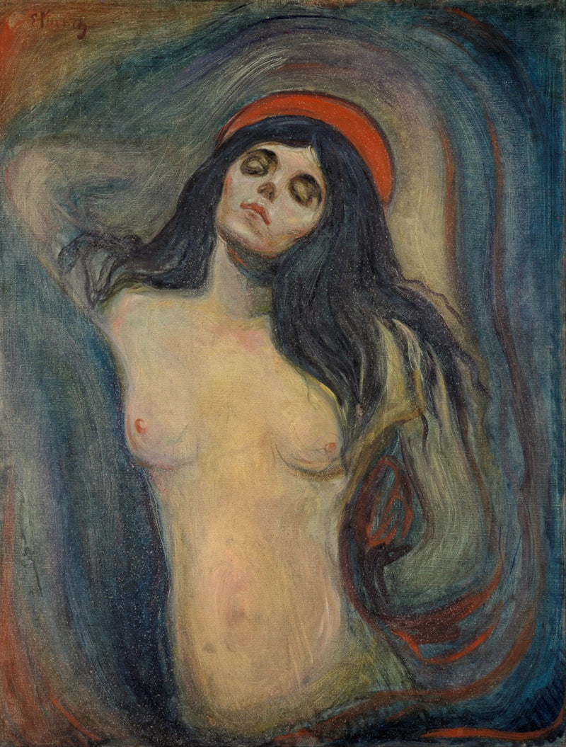 Madonnan - Edvard Munch