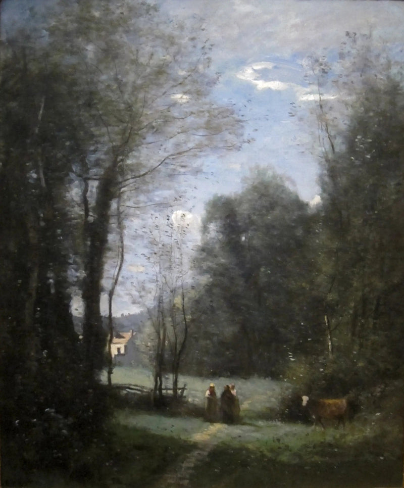 Sèvresin Valkoinen Talo - Jean-Baptiste Camille Corot