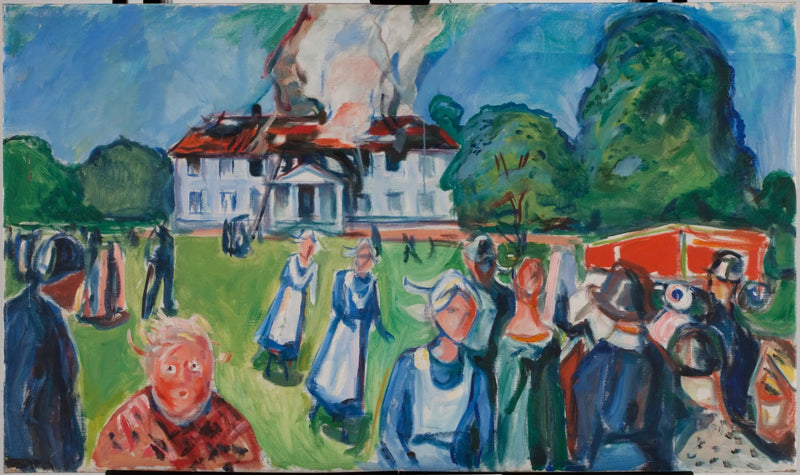 Talo palaa! - Edvard Munch