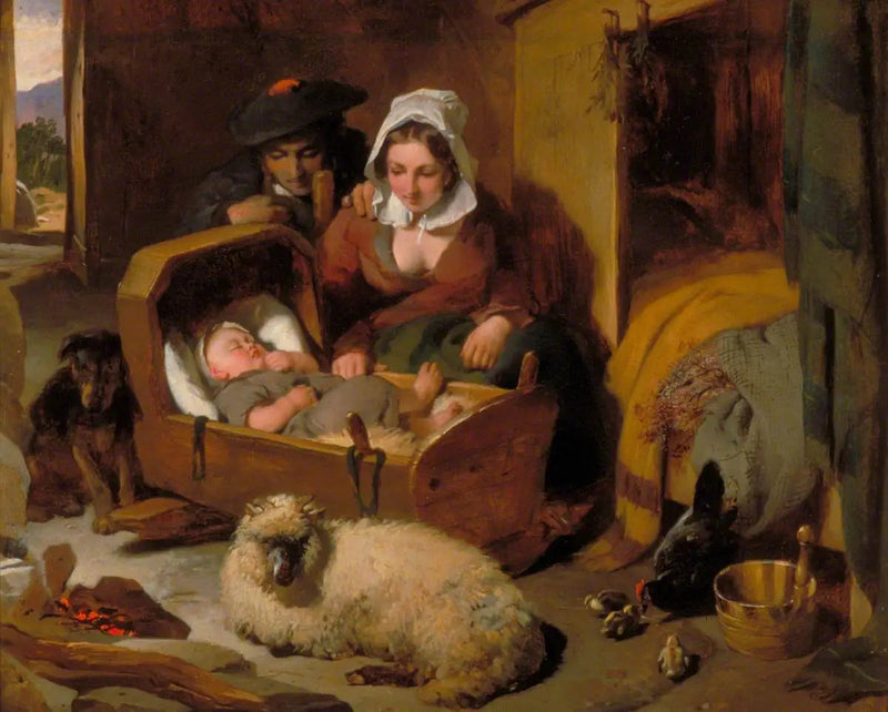 Highlandin paimen talo - Edwin Henry Landseer