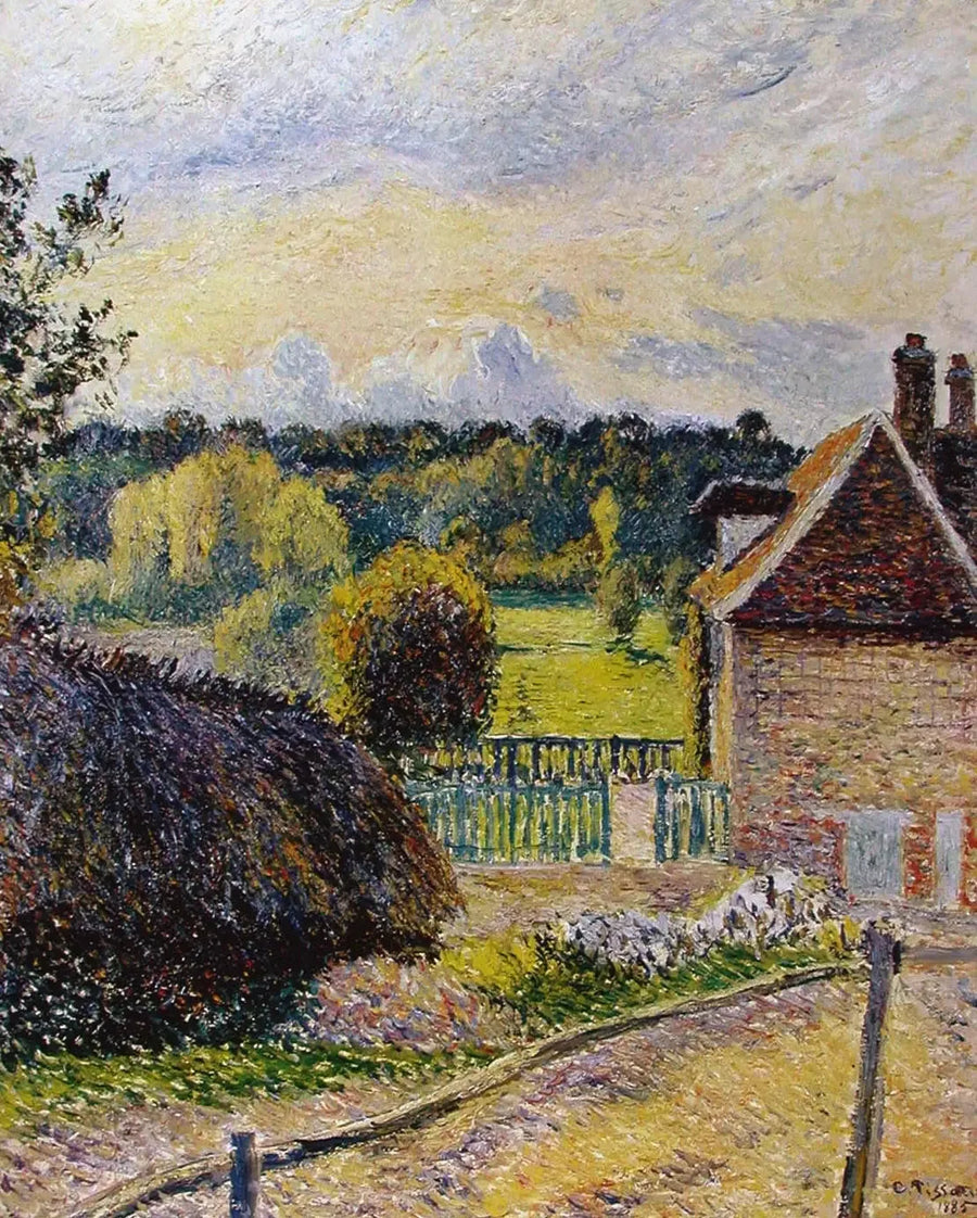 Eragnyn hulluuden talo - Camille Pissarro