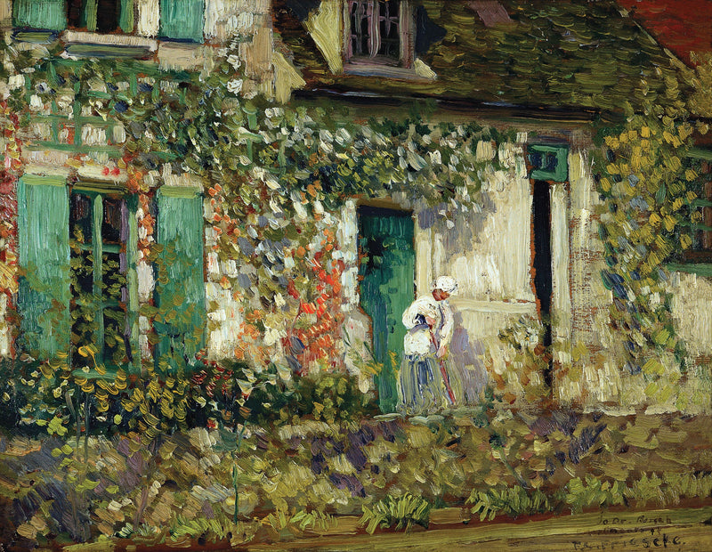 Givernyn talo - Frederick Carl Frieseke