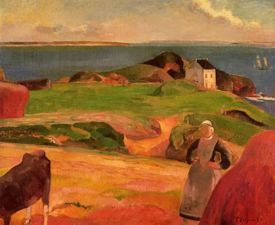 Eristyksissä oleva talo - Paul Gauguin
