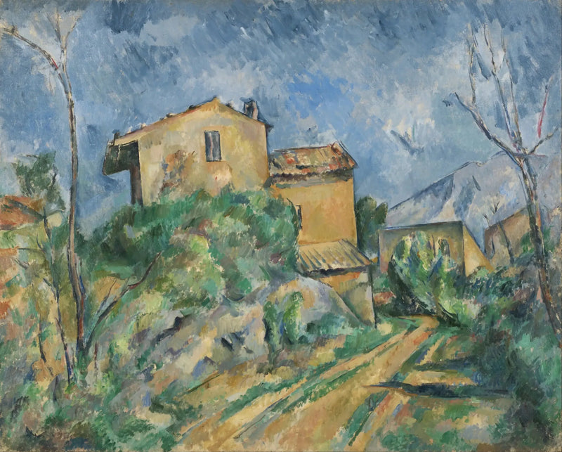 Maria-talo Mustan linnan tiellä - Paul Cézanne