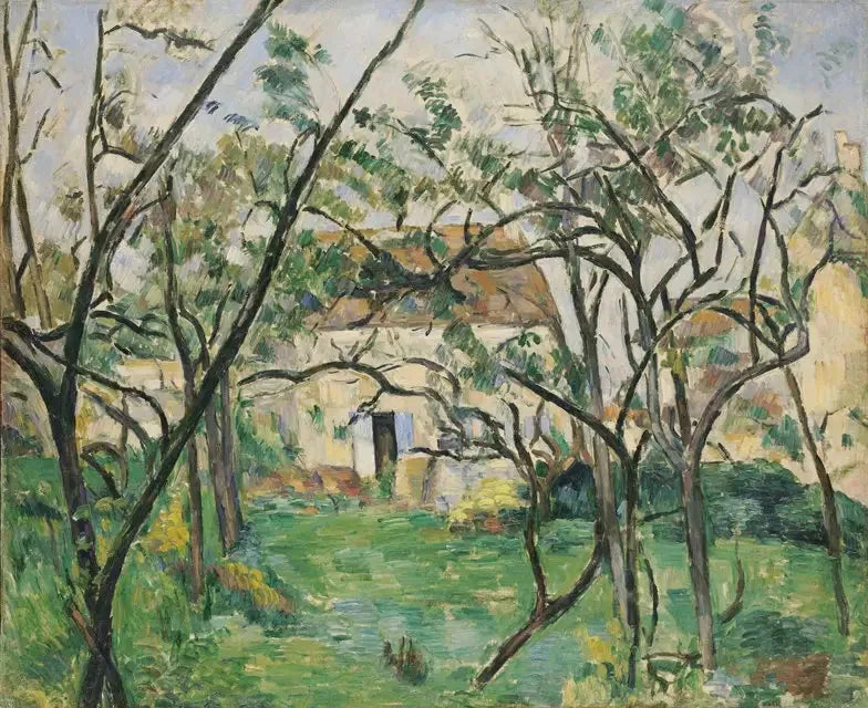 Maalaistalo - Paul Cézanne
