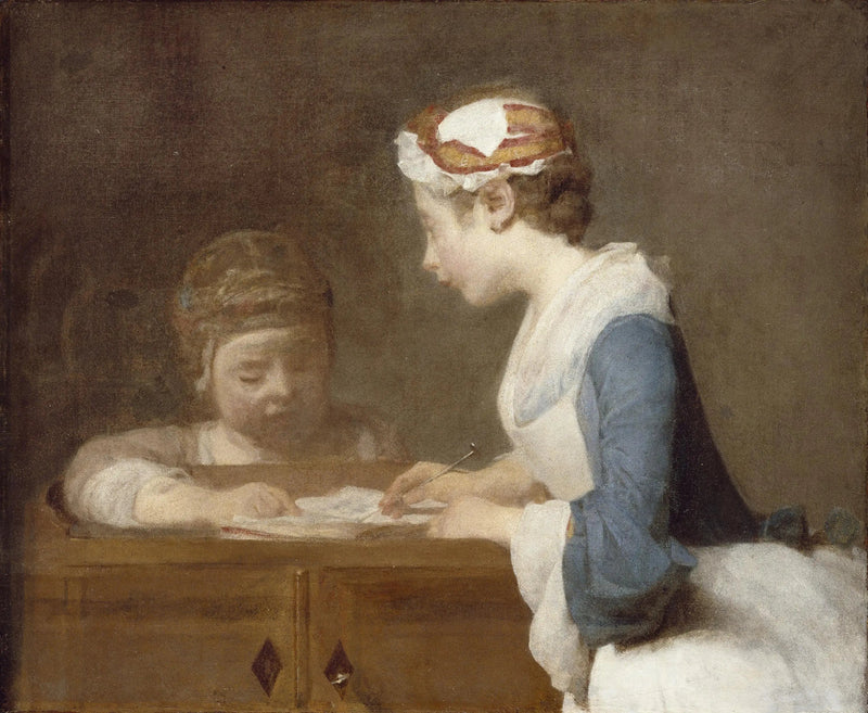 Koulunopettaja - Jean Siméon Chardin