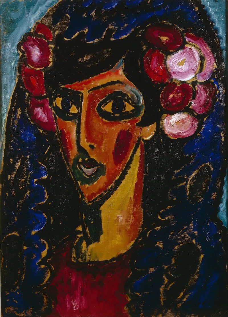 Sininen mantteli - Alexej von Jawlensky