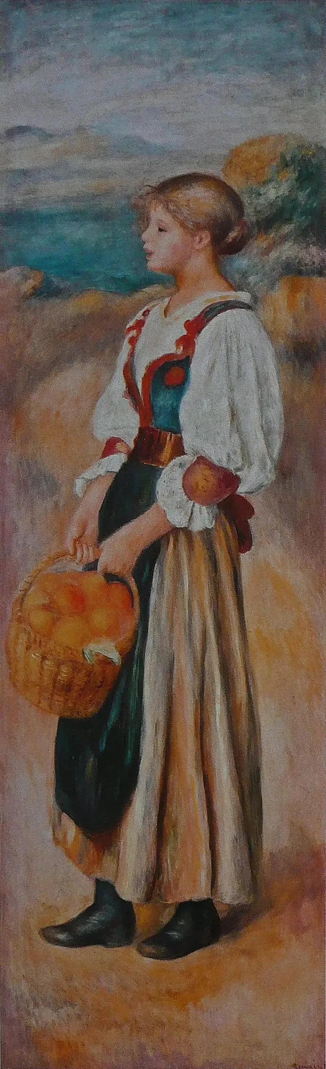 Appelsien myyjä - Pierre-Auguste Renoir