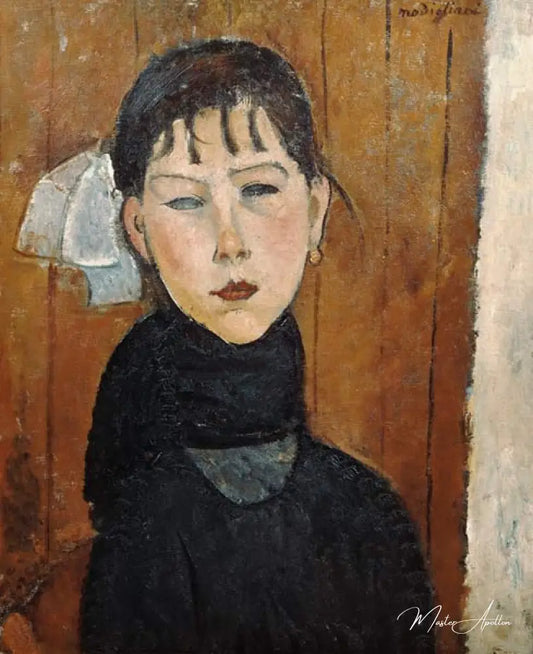 La marie petite - Amedeo Modigliani - Reproductions de tableaux et peintures haut de gamme