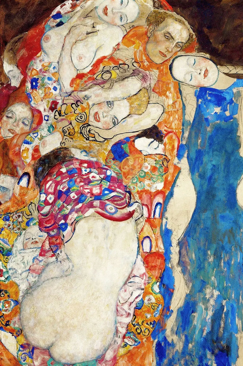 👰‍♀️ Morsian (Yksityiskohta) – Gustav Klimt (1917-1918)