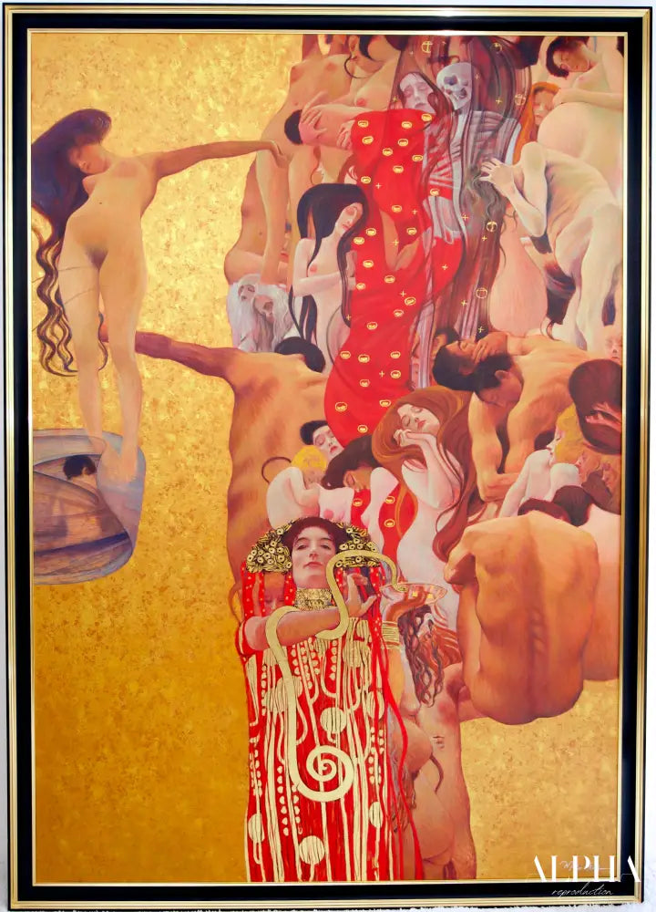 La Médecine – Une Œuvre Réimaginée de Gustav Klimt par Master Apollon | 180 x 270 cm Reproductions de tableaux à la