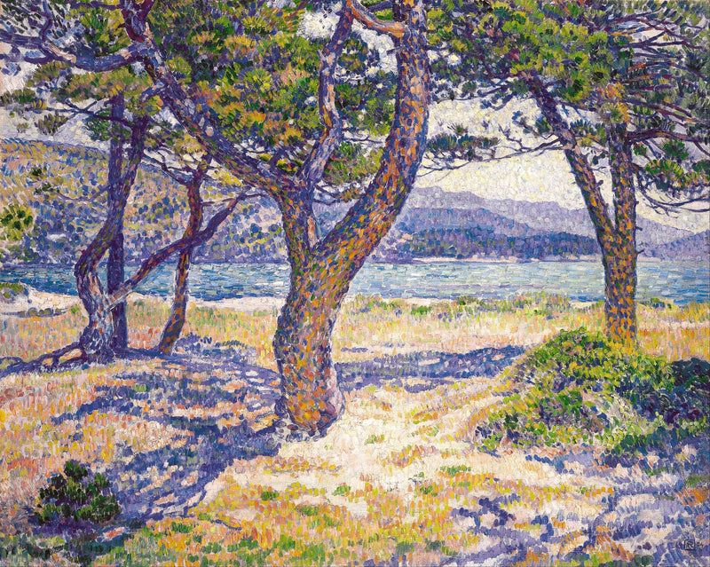 Välimeri Lavandou'ssa - Théodore van Rysselberghe