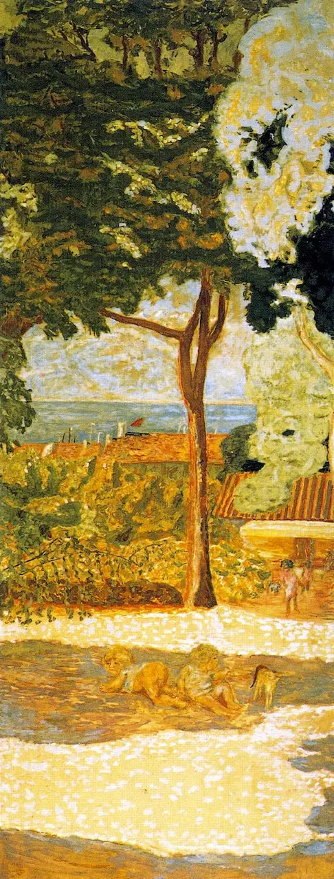 Välimeri. Triptyykki (keskipaneeli) - Pierre Bonnard