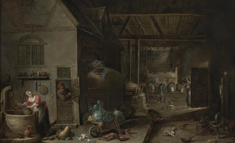 Flamandilainen Kotirouva - David Teniers nuorempi