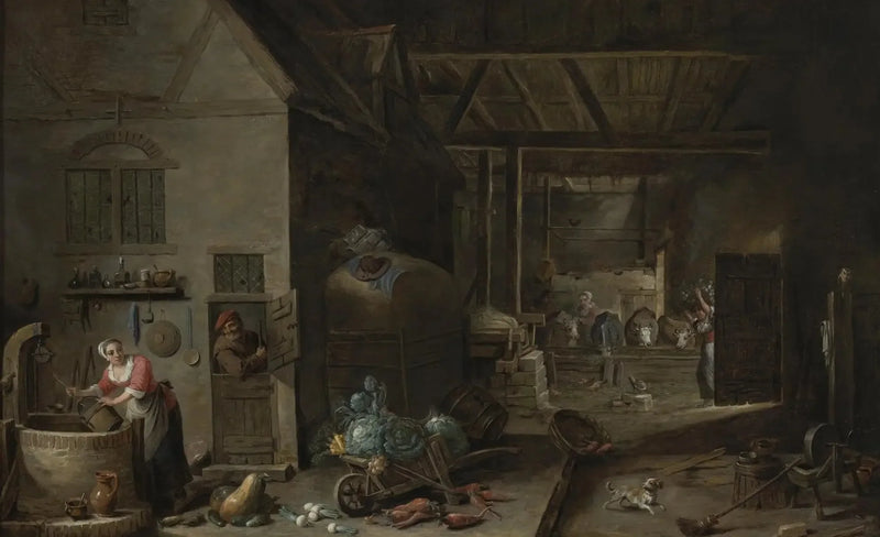 Flamandilainen Kotirouva - David Teniers nuorempi