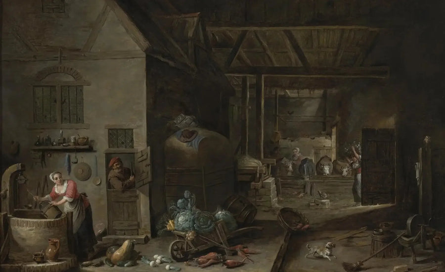Flamandilainen Kotirouva - David Teniers nuorempi