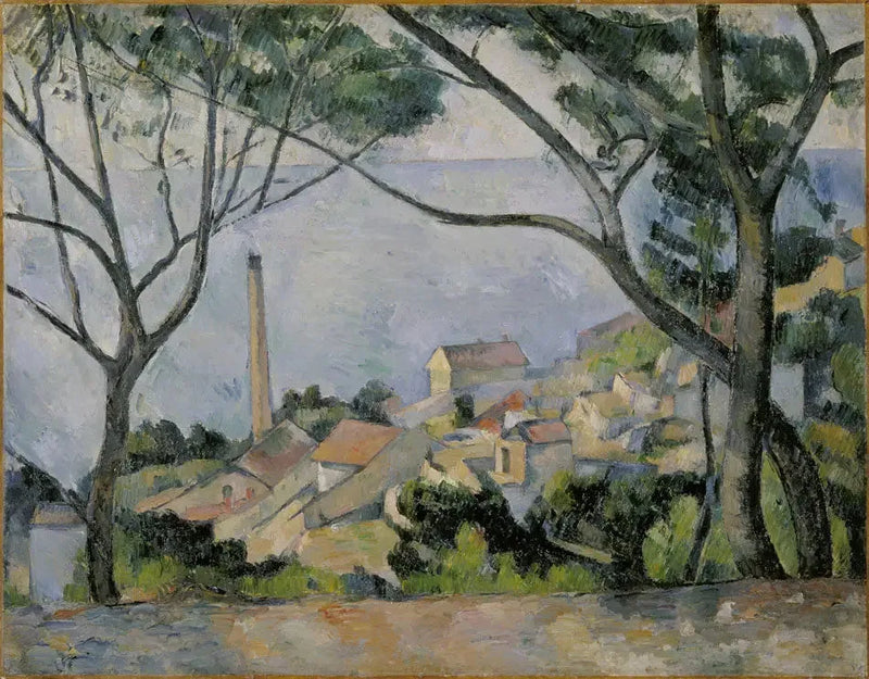 Meri Estaque'ssa - Paul Cézanne