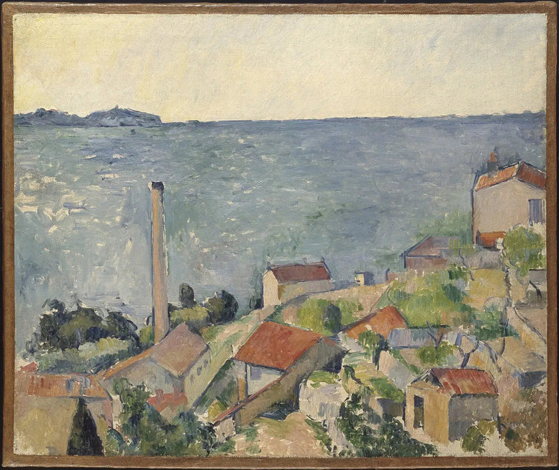 Meri Estaque'ssa - Paul Cézanne