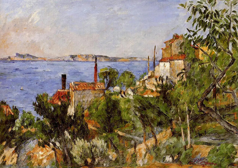 Meri Estaque'ssa - Paul Cézanne