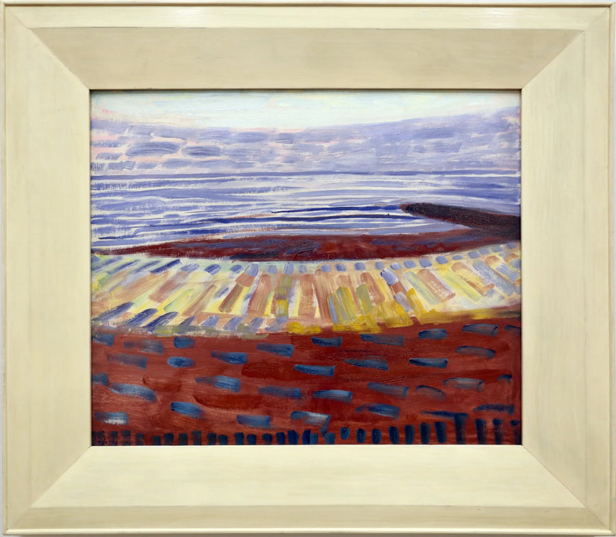 Meri auringonlaskun jälkeen - Piet Mondrian