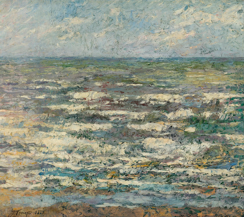 Meri lähellä Katwijkia - Jan Toorop