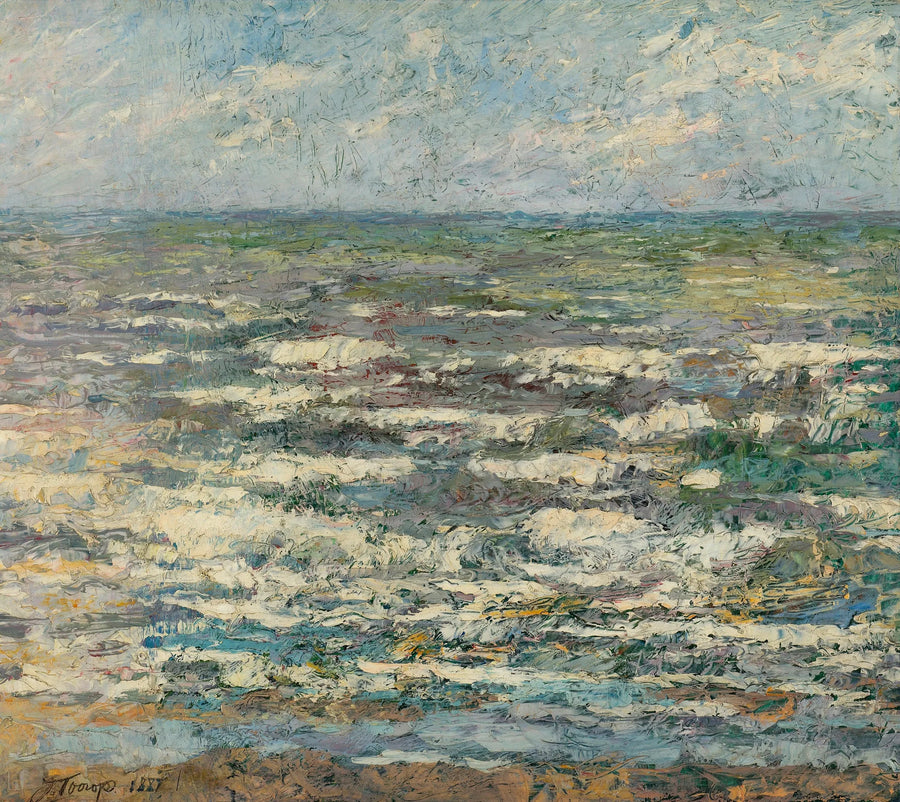 Meri lähellä Katwijkia - Jan Toorop