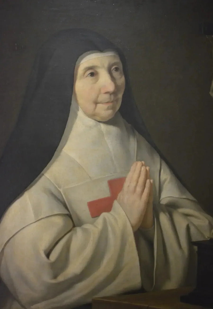 La Mère Agnès de Saint-Paul rukouksessa - Philippe de Champaigne