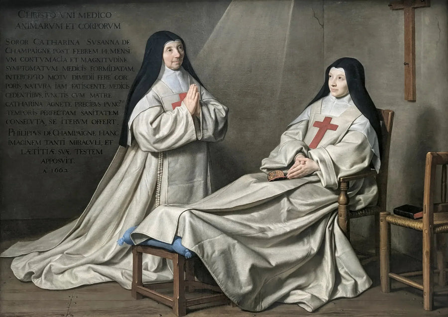 La Mère Catherine-Agnès Arnault ja sisar Catherine de Sainte Suzanne de Champaigne - Philippe de Champaigne