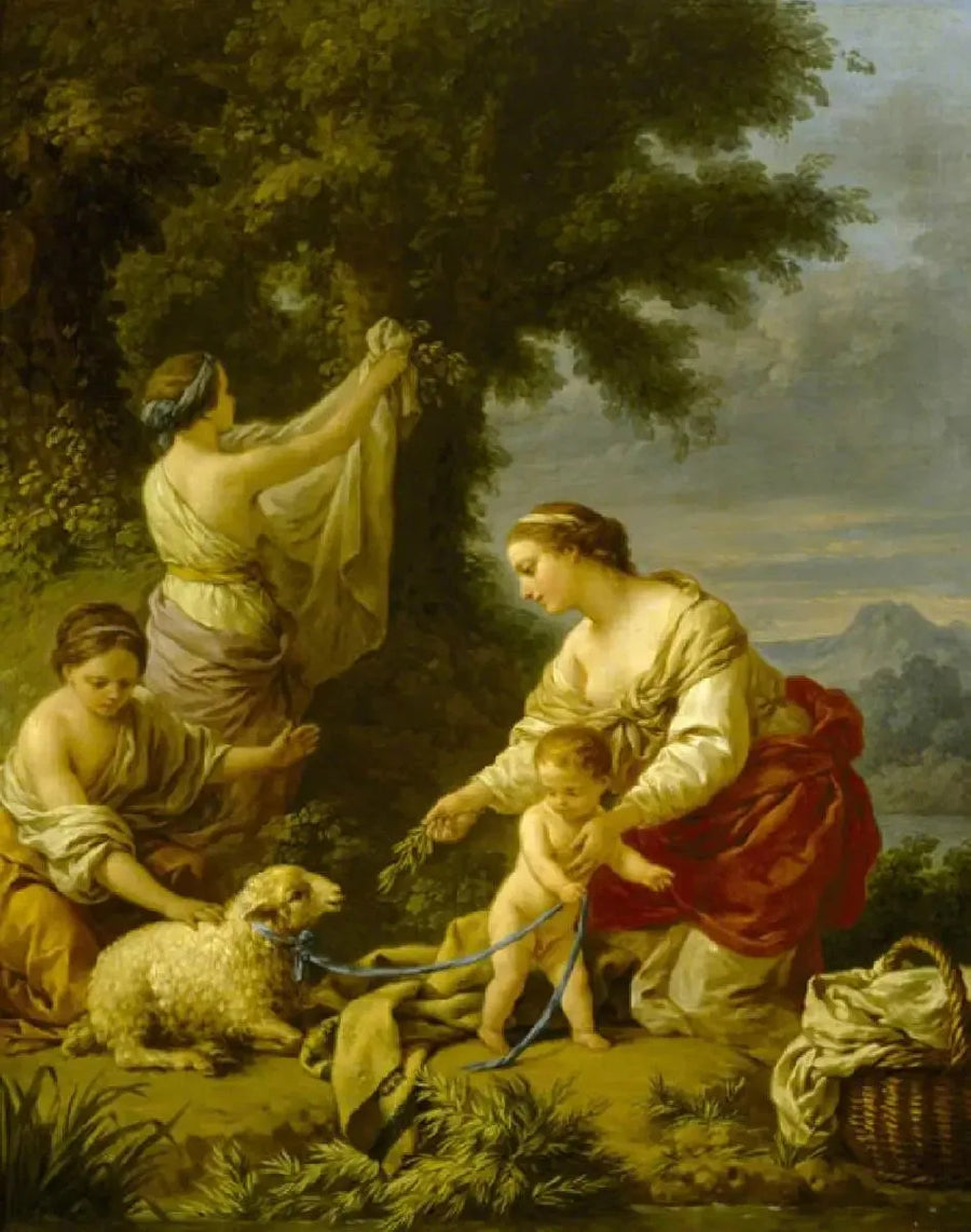 Armollinen äiti - Louis Jean François Lagrenée