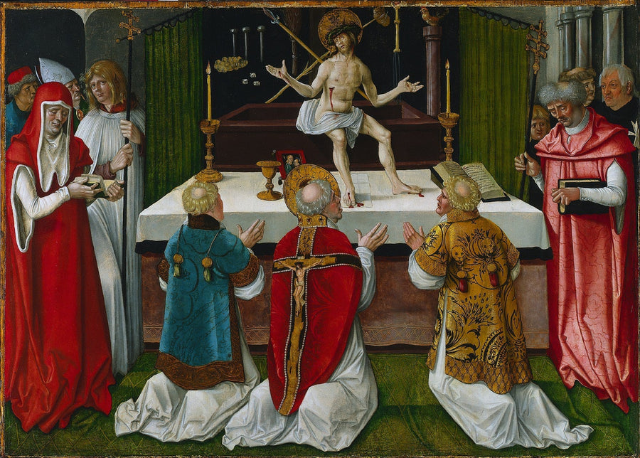 Pyhän Gregorion messu - Hans Baldung Grien