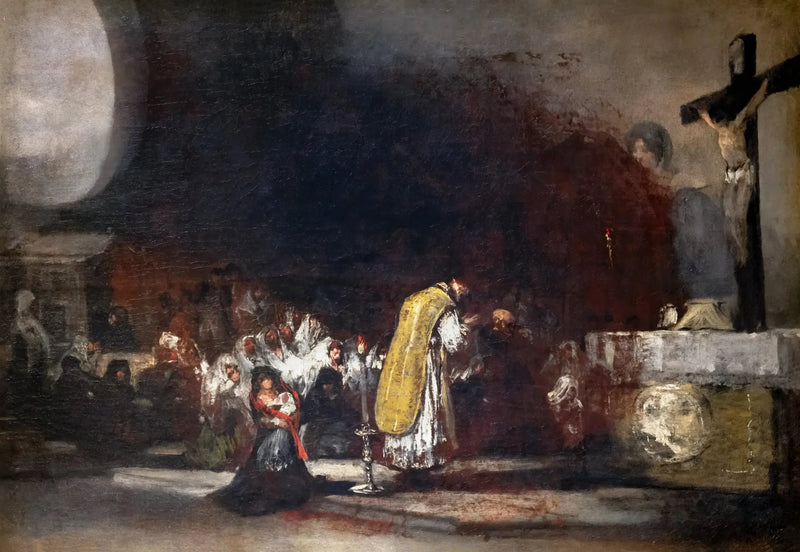 Uuden elämän messu - Francisco de Goya