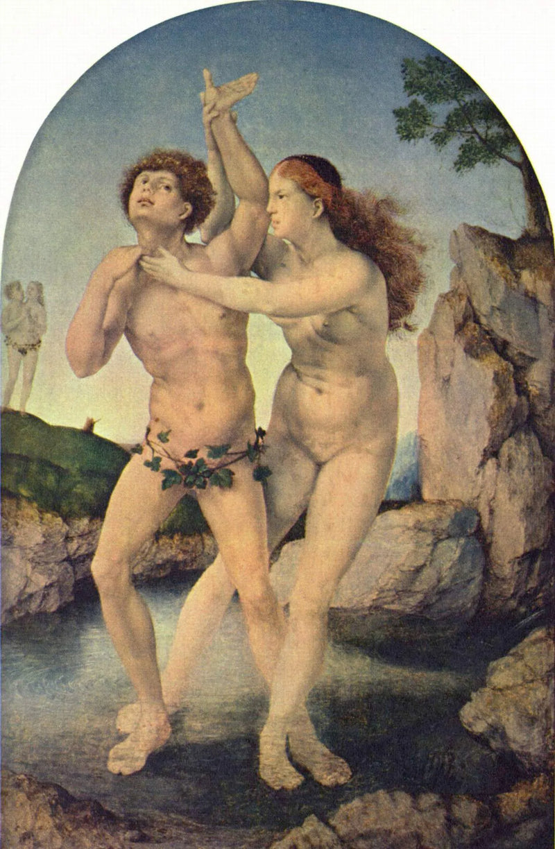 Hermaphroditen ja Salmacisin metamorfosi - Jan Gossaert