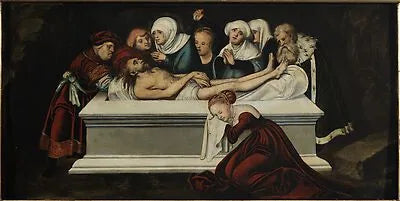 Kristuksen hautaaminen - Lucas Cranach vanhempi