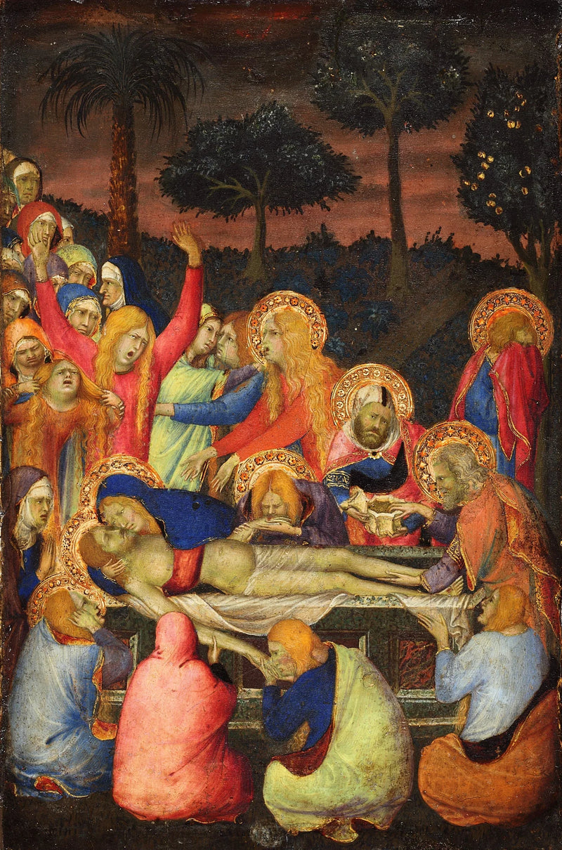 Kristuksen hautaaminen - Simone Martini